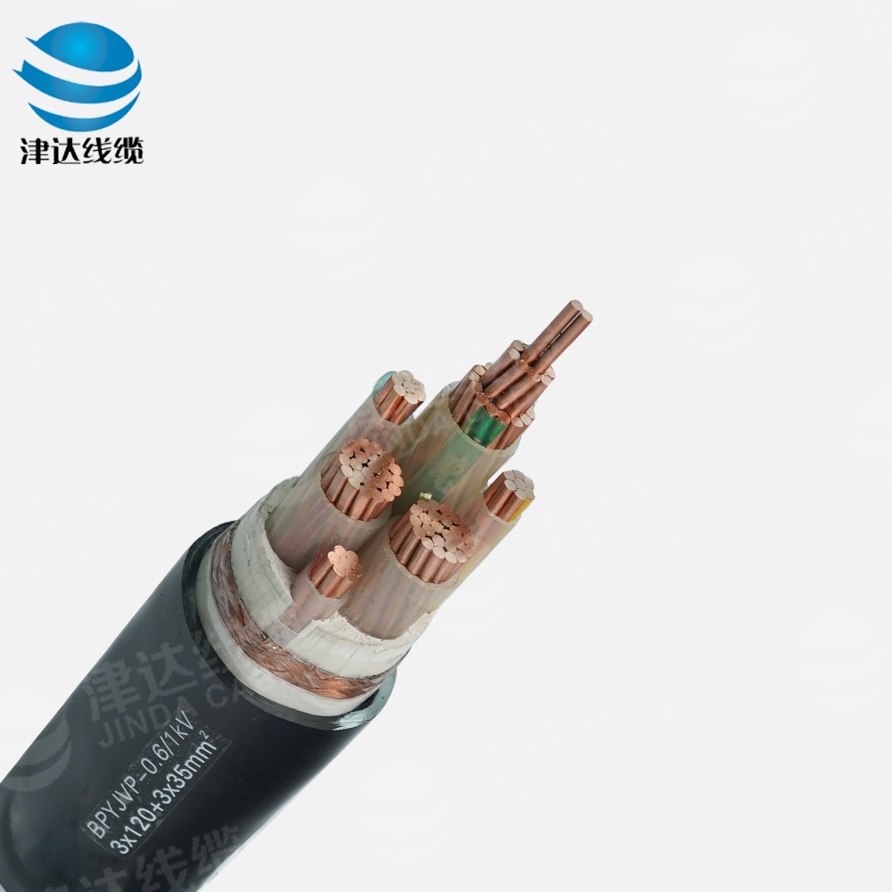 BPYJVP交联聚乙烯绝缘聚氯乙烯护套编织屏蔽变频电力电缆