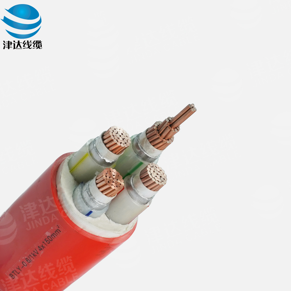 BTLY4×150 隔离型柔性矿物绝缘防火电缆